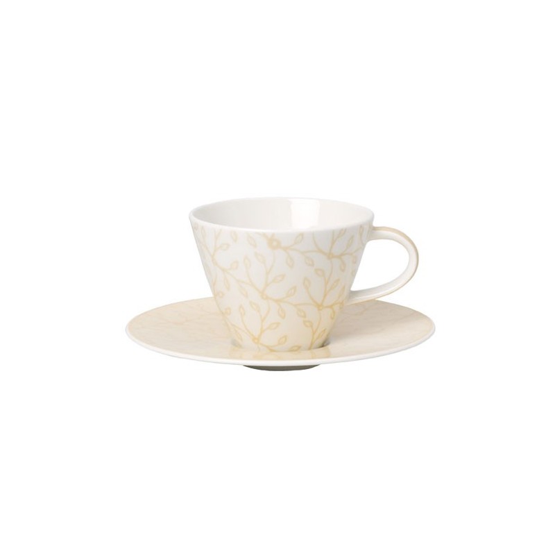 ceasca cafea cup and saucer caffe club floral vanille deco in
