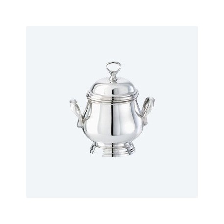 Recipent pentru zahar placat cu argint Contour