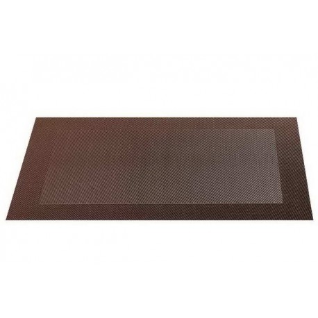 Placemat vinyl 33*46 cm maron