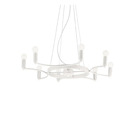 Lustra Space SP8 bianco, Ideal Lux