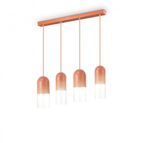 Lustra, MILD SP4 SALMONE, IDEAL LUX, cod 177281
