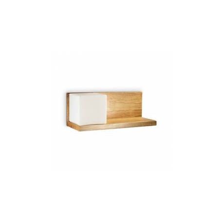 Aplica cu polita din lemn Toledo 1 AP1, Ideal Lux, cod 180090