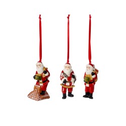 Set 3 decoratiuni Nostalgic Ornaments Santa Claus-361140