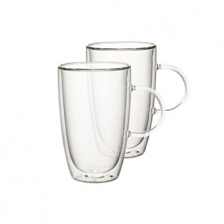 Set 2 cani transparente Artesano hot bev XL-363885