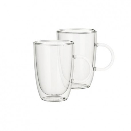 Set 2 cani transparente Artesano hot bec universal cup-363892