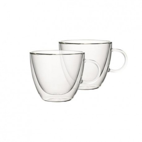 Set 2 cani transparente Artesano Hot Cup S -363854
