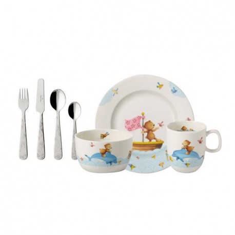 Set 7 piese vesela copii Happy as a bear 364165