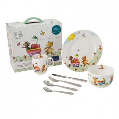 Set 7 piese vesela copii Hungry as a bear 364189