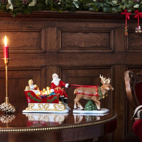Decoratiune portelan Christmas Toy's Sleigh Nostalgia - 392496