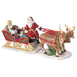 Decoratiune portelan Christmas Toy's Sleigh Nostalgia - 392496