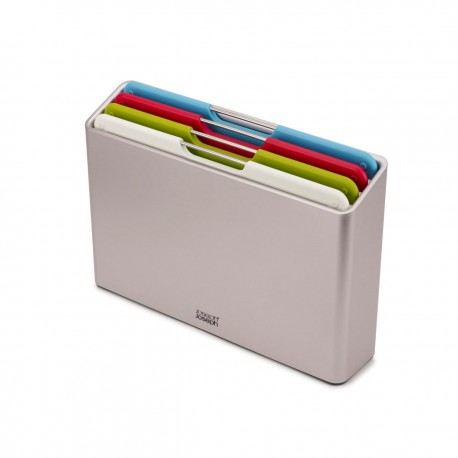 Set 4 tocatoare cu suport Folio regular silver 60187 Joseph Joseph