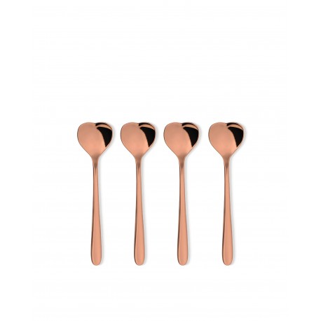 Set 4 lingurite pentru ceai cupper, Alessi- AMMI08/7GP