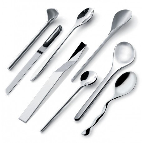 Set 8 lingurite pentru cafea, Alessi- MSPOONSET