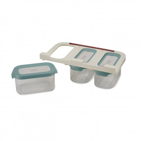 Set 3 cutii depozitare din polipropilena, 900 ml Joseph - J81111