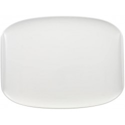 Platou servire, Urban Nature,Villeroy&Boch, portelan premium, alb, 36x27,5cm,420574