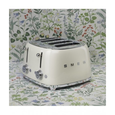 Toaster 4 felii, Smeg, crem, TSF03CREU