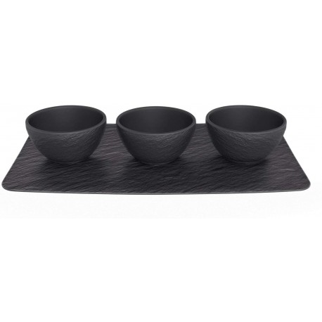 Set 4 boluri Manufacture rock,Villeroy&Boch, 395060