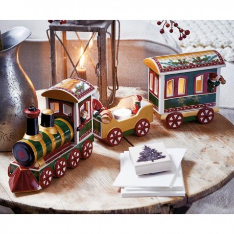 Decoratiune/suport lumanare Christmas Toys Memory, North Pole Express- 310346