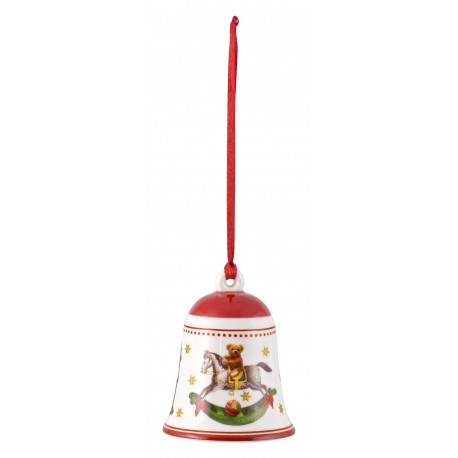 Clopotel brad My Christmas Tree bell toys, red, portelan - 410565