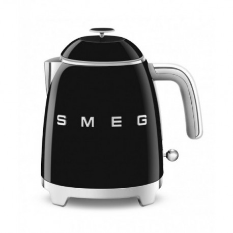 Mini fierbator de apa negru retro, KLF03BLEU - SMEG