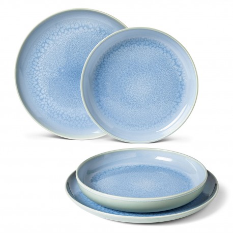 Set cina 4 piese, portelan premium, Crafted Blueberry-418646