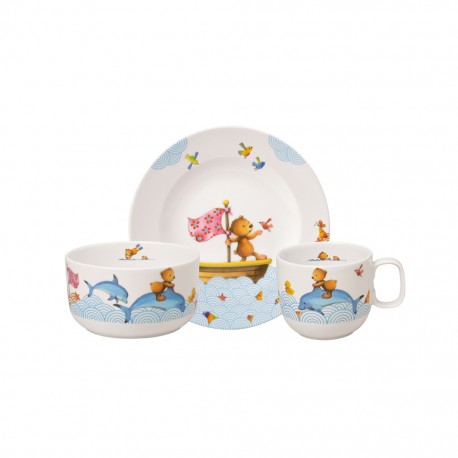 Set 3 piese pentru copii, Happy as a bear - 418288