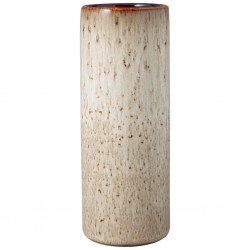 Vaza ceramica hand made, Lave home cylinder beige small- 416659