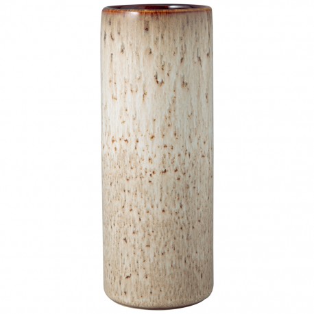 Vaza ceramica hand made, Lave home cylinder beige small- 416659