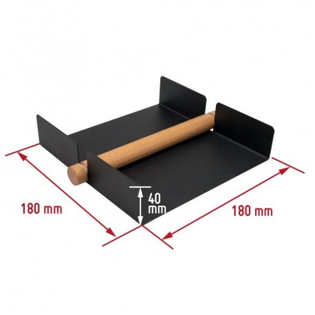 Suport servetele, Vin Bouquet, inox, 18x18x4 cm- FIH790