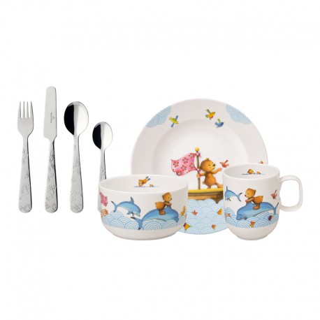 Set 7 piese vesela copii Happy as a bear Villeroy&Boch