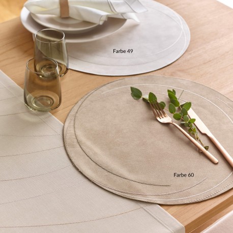 Placemat rotund 28 cm Montreaux , Sander, farbe 49 - 31544