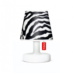 Abajur decorativ pentru lampa, Fatboy, Model Zebra, 49 x 13.5 cm, Alb/Negru-104164