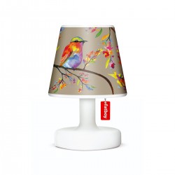 Abajur decorativ pentru lampa, Fatboy, Model Birdie, 49 x 13.5 cm, Maro-100325