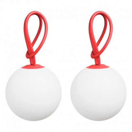 Set 2 lustre Bolleke red, Fatboy - 105454