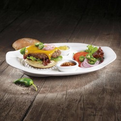 Set 2 farfurii burger Bbq Passion,36 x 25,5 x 4 cm, Villeroy7Boch - 325012