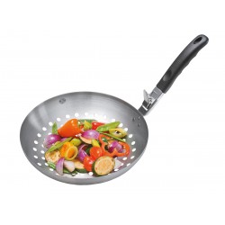 Tigaie wok perforata pentru legume BBQ Gefu 892506