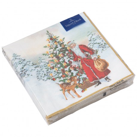 Servetele de masa  Winter specials L santa w fir tree, Villeroy&Boch-402607