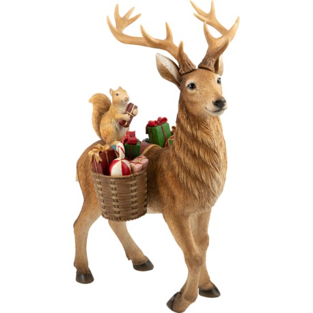 Decoratiune Villeroy & Boch, Winter Collage Deer & Forest Animals, 14x9cm-406209
