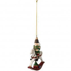 Decoratiune Craciun, Winter Collag Accessories hanger nutcracker with horse-406230