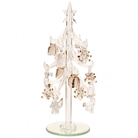 Brad din sticla cu ornamente aurii, Winter Collag Accessories, Villeroy&Boch-406759