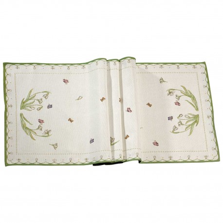 Runner Colourful spring snowdrop 144x47cm, Villeroy&Boch 364134