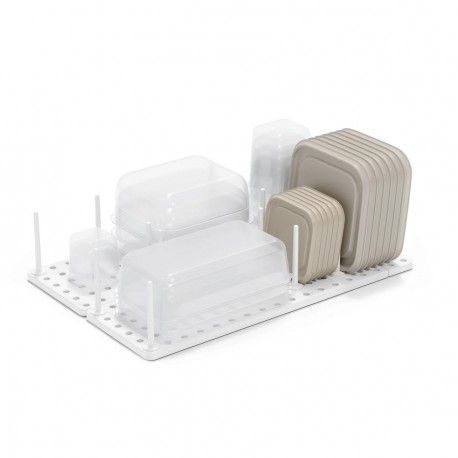 Organizator vesela sertar Peggy, Umbra, alb, plastic, 504058