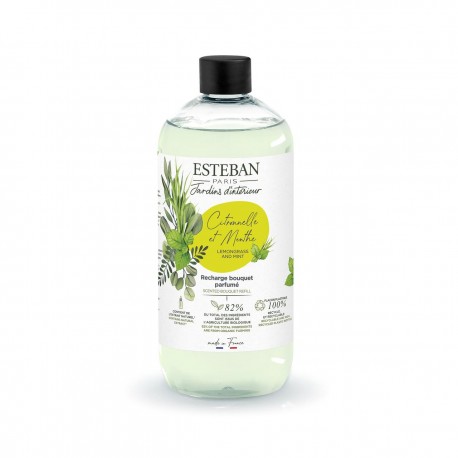 Rezerva Parfum 500 ml, Lemongrass&Mint, Esteban Paris- BCM-015