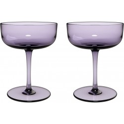 Set 2 cupe de sampanie/desert Like Lavender- Villeroy&Boch, sticla, 100 ml, 431560