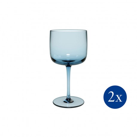 Set 2 pahare vin Like Ice, sticla, Villeroy&Boch 350ml, 429482