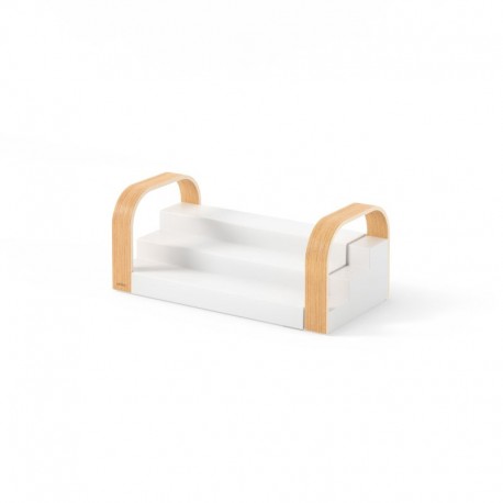 Organizator multifunctional Bellwood 3 Tier Spice Shelf-Umbra, alb, 398596