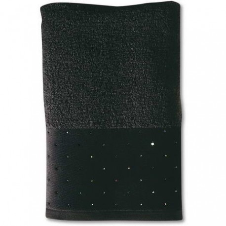 Prosop 80X150 cm swarowski collection black