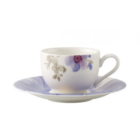 Ceasca espresso cu farfurie Mariefleur Gris 0.08 l, Villeroy&Boch , 188815/188822