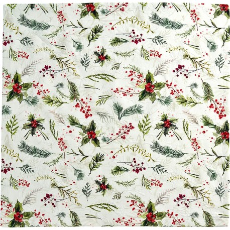 90503 Fata de masa patrata Holly Berry 85x85 cm-Sander 257768