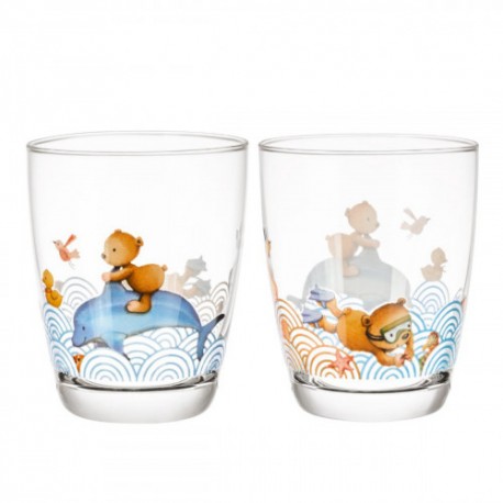 Set 2 pahare pentru copii Happy as a bear, Villeroy&Boch, 200 ml-428393